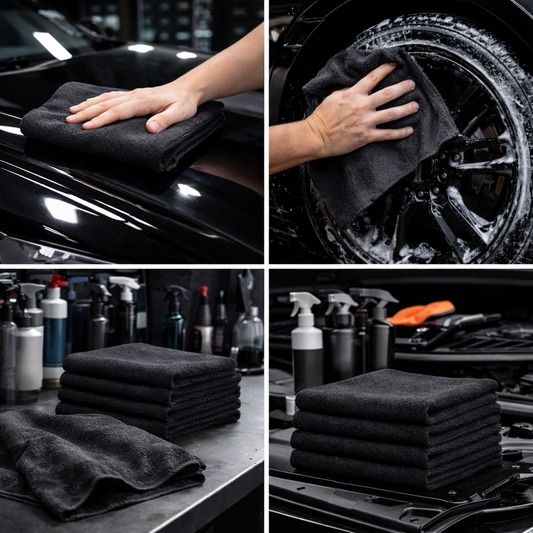 Mosschem Microfibre Work Towels - 12 PK