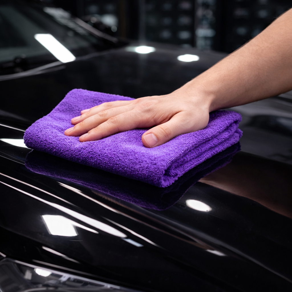 Mosschem Ultra Soft Edgeless Buffing Towels - 2PK