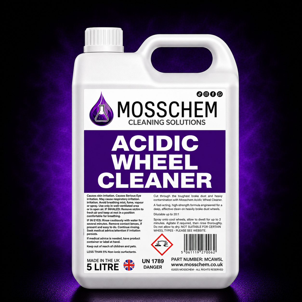 Acidic Wheel Cleaner – Mosschem