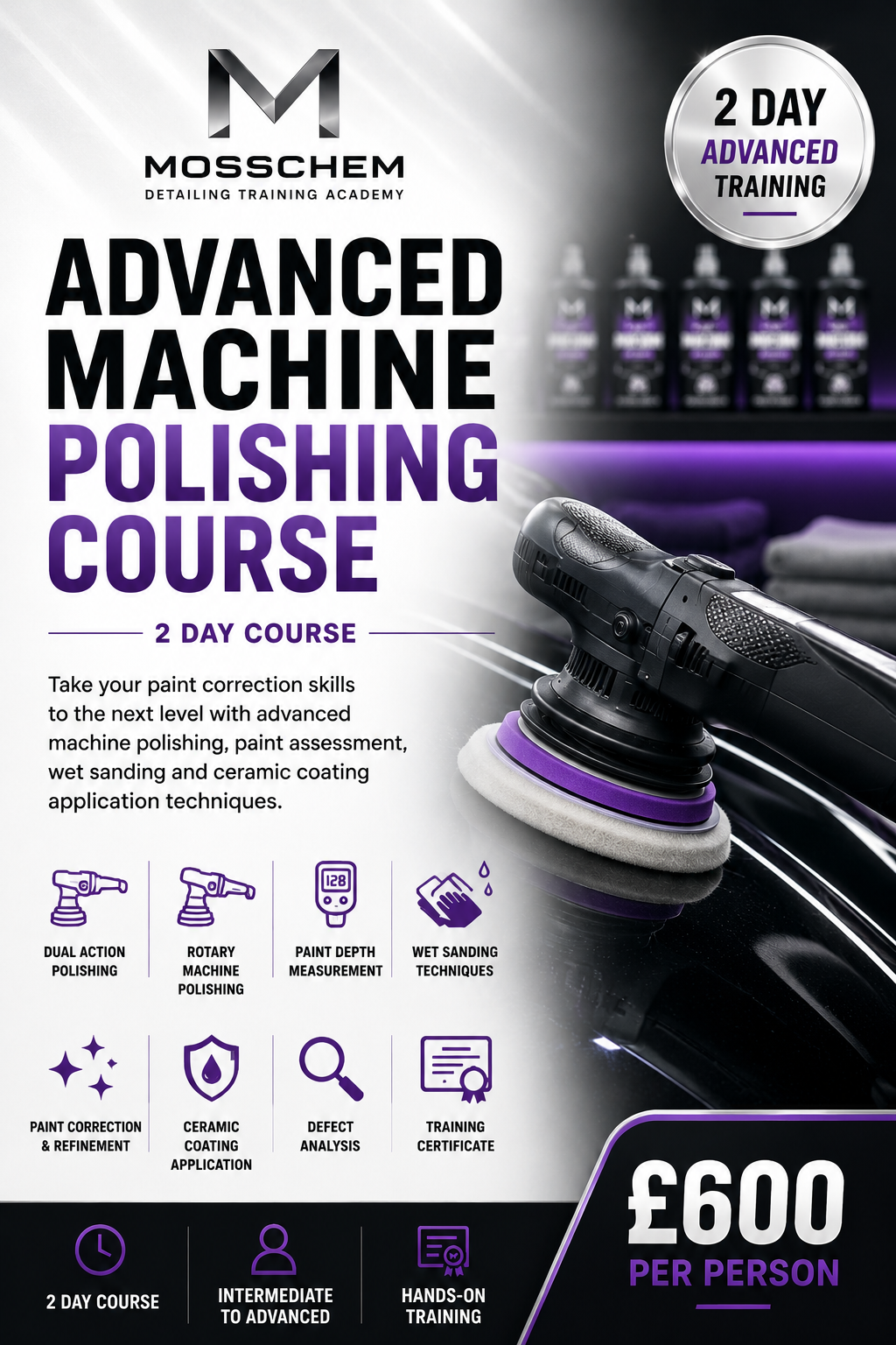 Advanced Machine Polishing Course - 2 Days