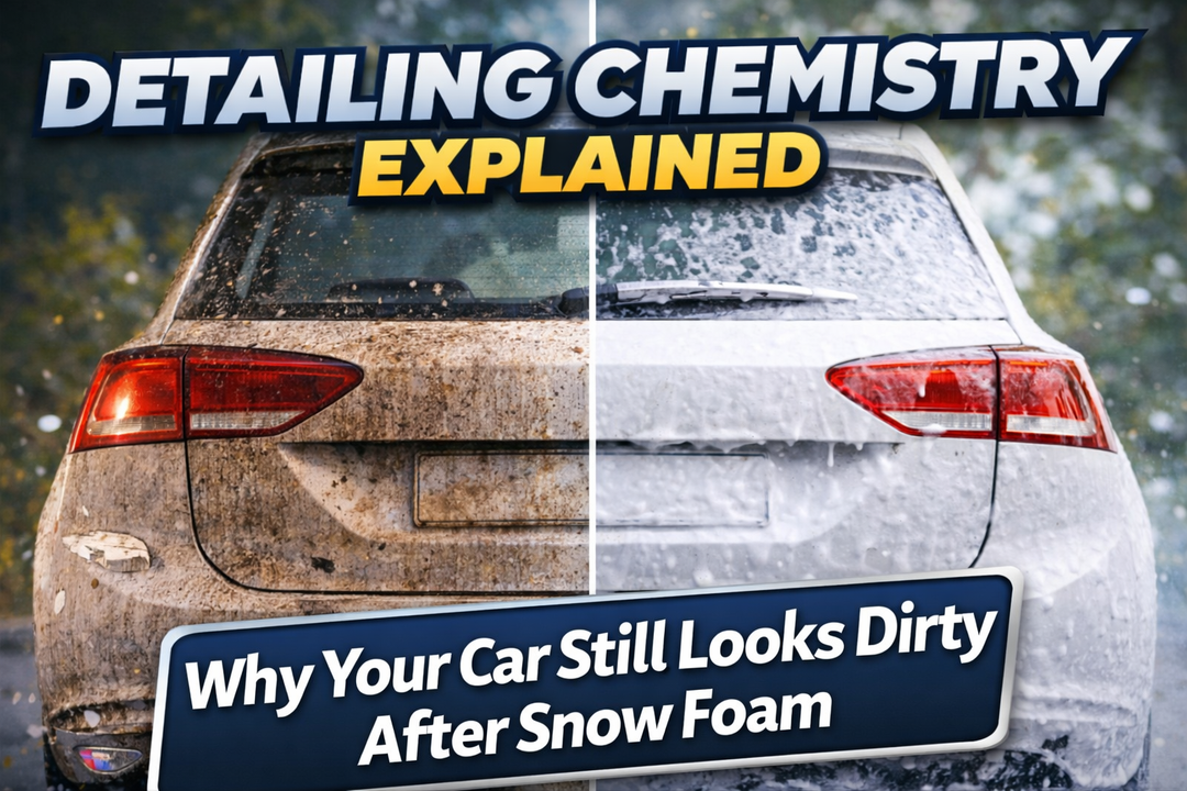 Why Your Car Still Looks Dirty After Snow Foam
