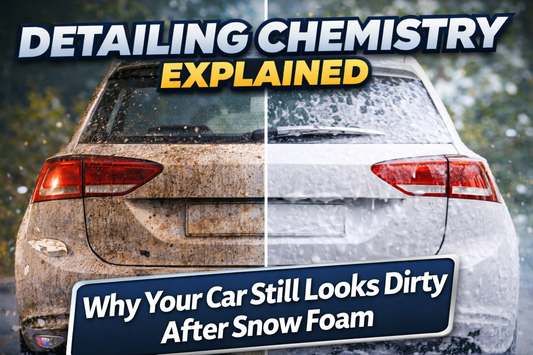 Why Your Car Still Looks Dirty After Snow Foam