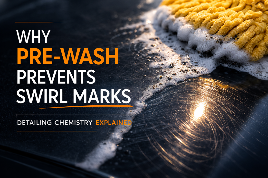 Why Pre-Wash Prevents Swirl Marks