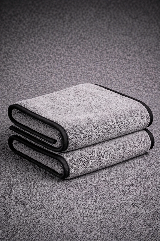 Mosschem Supersoft Dual Microfibre Towels 2 PK