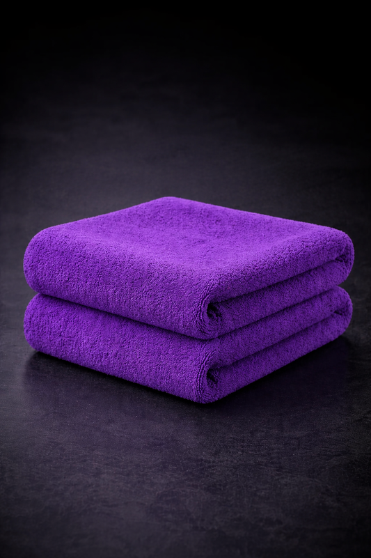 Mosschem Ultra Soft Edgeless Buffing Towels - 2PK